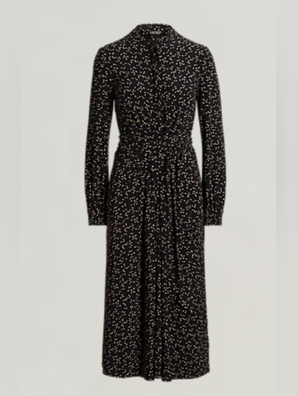 Ralph Lauren Print Stretch Jersey Shirtdress NWT